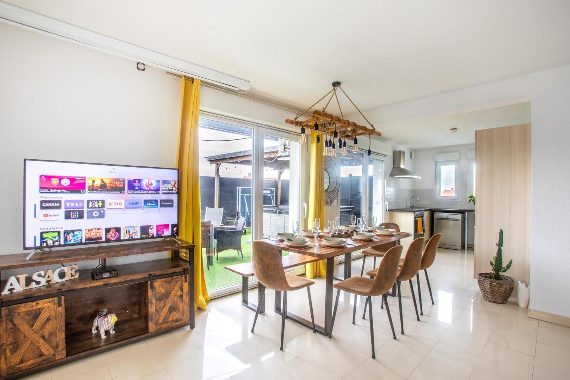 Esplanade Home Private Spa Jacuzzi Sauna Parking, Colmar Muntzenheim Ngoại thất bức ảnh